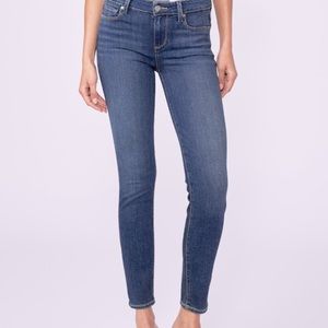 PAIGE verdugo crop ankle skinny jeans size 30